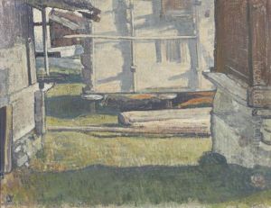 Raccards I by Edouard (Eugene Francois) Vallet