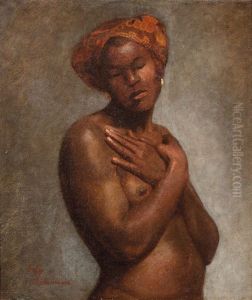 Ritratto Di Donna Africana by Augusto Valli