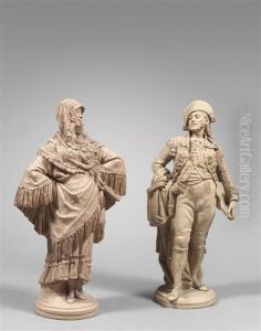 Majo Y Maja (2 Works) by Venancio Vallmitjana Y Barbany