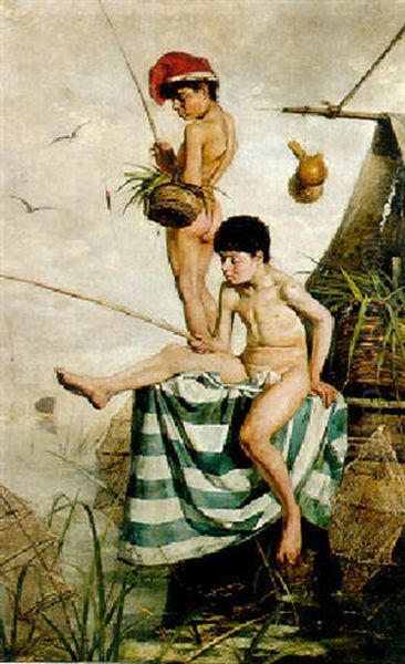 The Young Fishermen - view 1