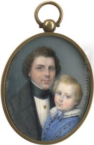 Bildnis Eines Vaters Mit Seinem Sohn