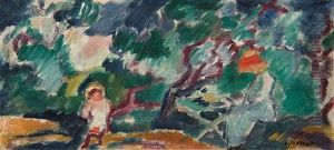 Aften Ved Arno 1913 by Louis Valtat