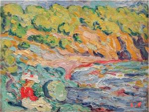 Aften Ved Arno 1913 by Louis Valtat
