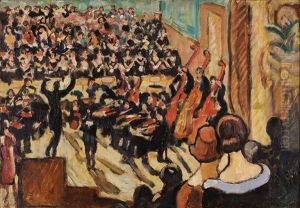 Aften Ved Arno 1913 by Louis Valtat