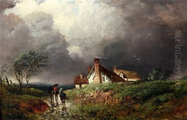 A Wet Day On The Aldridge Road - view 1