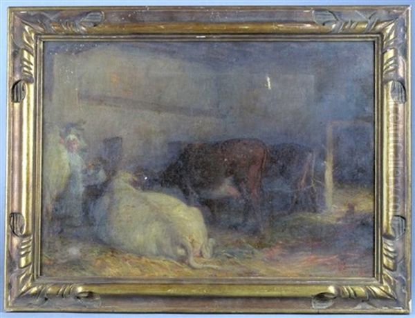 Vaches Dans Une Etable - view 1
