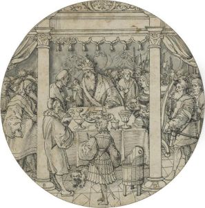 Episode From The Gesta Romanorum: The Emperor And The Page by Jorg the Elder Breu