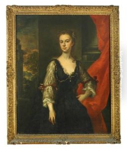 Portrait, Said To Be Elizabeth, Countess Of Pembroke, Circa 1740