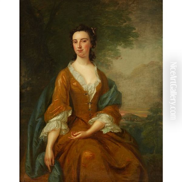 Portrait Of The Ninth Duchess Of Norfolk - view 1