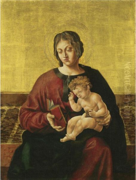 The Virgin And Child Seated In A Garden - view 1