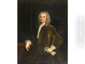 Portrait Of David Polhill (1674-1754), The Kentish Petitioner, Sheriff Of Kent