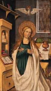 The Virgin At Prayer