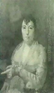 Portraits Of Mr. And Mrs. Peter Dumont Of Kingston. by John Vanderlyn
