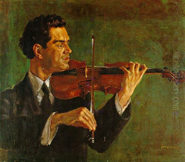 Skalkotas, The Violin Player - view 1