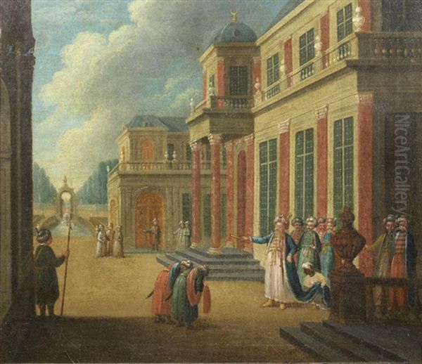 A Turkish Court - view 1