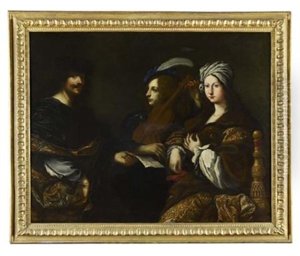 Portrait Of The Artist With A Lady - view 1