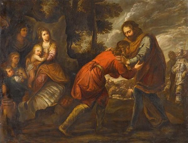Christ Healing The Blind - view 1