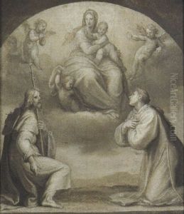 La Madonna Con Bambino In Trono Con I Santi Giacobbe E Stefano