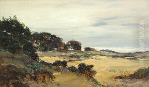Carmel Beach Scene by Henry Joseph Breuer