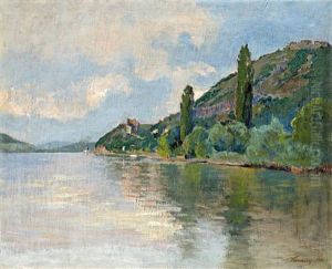 The Danube Bend With The Visegrad Fortress