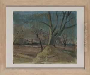 Monticulo Con Arboles by Emilio Varela