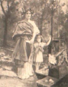 Ante Los Cenotes by Eulogio Varela Y Sartorio