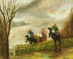 Horse Race by Gabriele Pietro Caribaldi Maria Varese