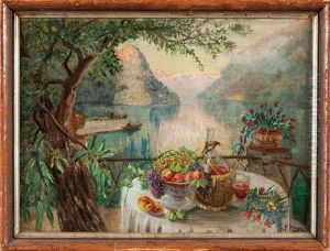 Paesaggio Con Natura Morta