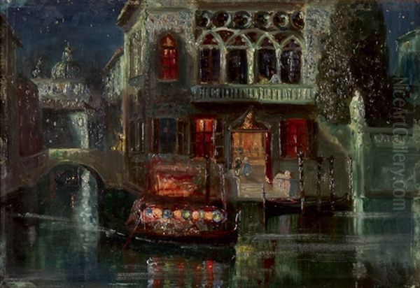 Nachtliche Gondelfahrt In Venedig - view 1