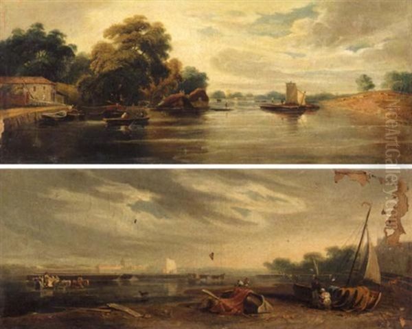A View Of The Thames Looking Towards Battersea - view 1