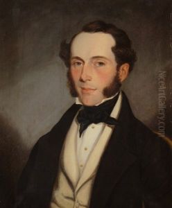 Portrait Of J M Dawson by John Varley the Younger