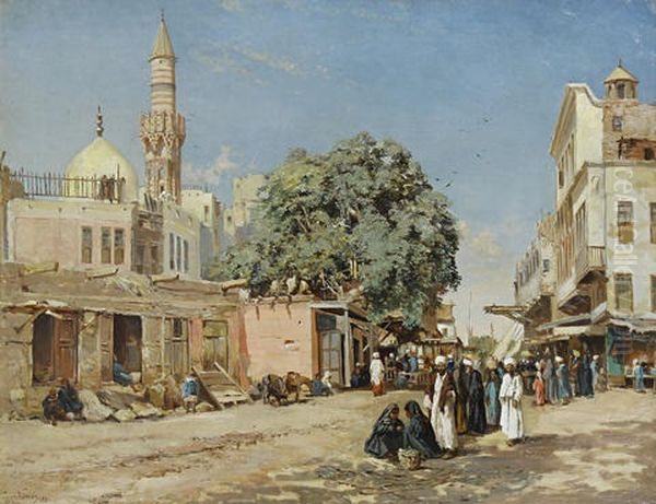 The Market Place, Boulac, Cairo - view 1