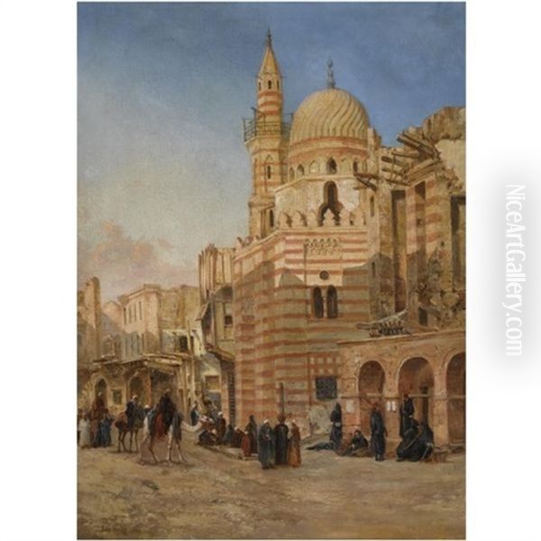 The Mosque Of Khair Bek, Cairo - view 1