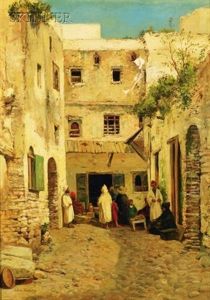 A Street In... Morocco by John Varley the Younger