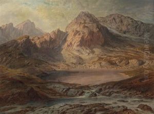 Hochgebirgssee In Den Sudtiroler Alpen(?) by Giovanni (Johann) Varone
