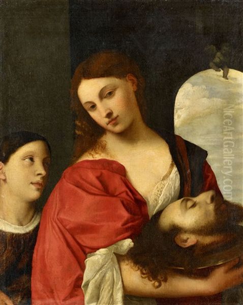 Salome With The Head Of John The Baptist (after Tizian) - view 1