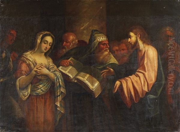 Christus Und Die Ehebrecherin - view 1