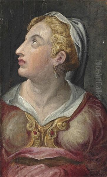 Head Of A Young Woman - view 1