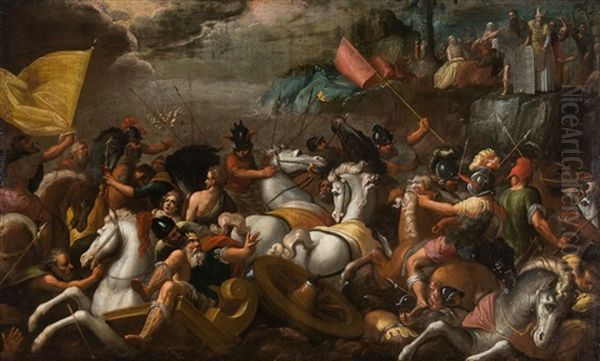 Moise Et L'armee Du Pharaon A La Mer Rouge - view 1