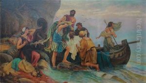 L"enlevement D"helene by Sergei Ivanovich Vasil'kovsky