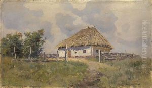 Ukrainian Hut On A Hill Ukrainian Hut On A Hill