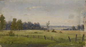 Summer Landscape by Sergei Ivanovich Vasil'kovsky