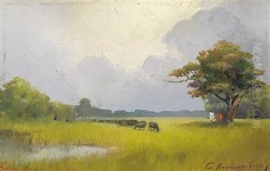 Pasture by Sergei Ivanovich Vasil'kovsky