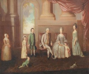Portrait Of The Danvers Family Of Bath