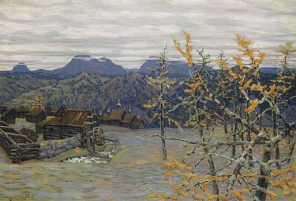 Village In The Ural Mountains - view 1