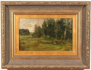 Summer In The Forest by Viktor Vasnetsov