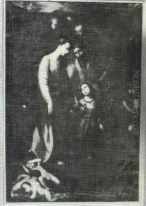Mary & Child by Gregorio Vasquez de Arce y Ceballos