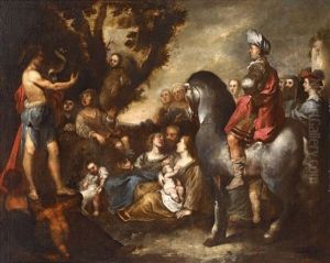 La Predica Del Battista by Anton Maria Vassallo