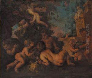 Allegorie De L'automne by Anton Maria Vassallo