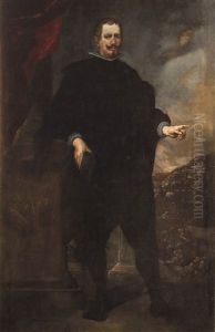 Ritratto Di Gentiluomo Della Famiglia Raggi by Anton Maria Vassallo